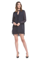 Signature Shirt Dress | Navy