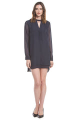 Signature Shirt Dress | Navy