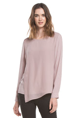 Chiffon Layover Blouse | Petal