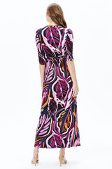 WAVE MAXI DRESS | PURPLE