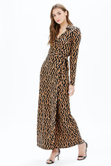 SARAH L/S MAXI DRESS | MOCHA