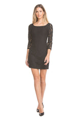 Jackie Lace Dress | Black