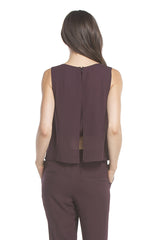 Hailey Jumpsuit | Eggplant