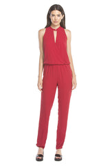 Signature Jumpsuit | Cranberry