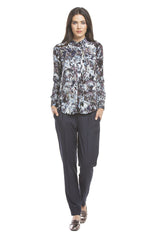 Classic Shirt | Blue Floral P
