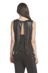 Mia Tank | Vegan Black