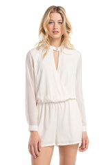 Signature Romper | Ivory