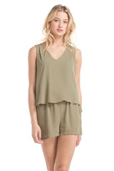 Hailey Romper | Sage