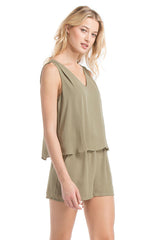 Hailey Romper | Sage