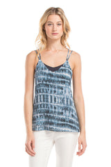 Cross Cami Top | Electric Blue